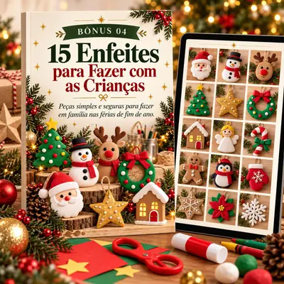 Bônus 4: 15 Enfeites para Fazer com as Crianças